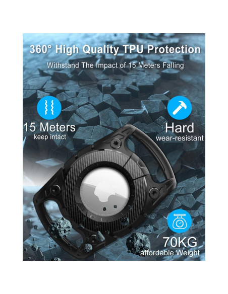 Soporte para Collar de Perro Air Tag DEERLET Impermeable IP68