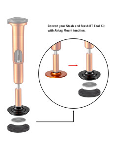 Kit de Montaje Granite Stash para AirTag 42mm - Soporte Oculto 2
