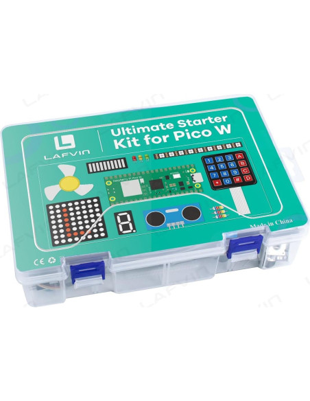 Kit de Inicio LAFVIN para Raspberry Pi Pico W - 450 Piezas