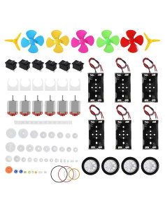 Kit de Motores de CC AEDIKO 3V-12V 25000RPM 6 Piezas