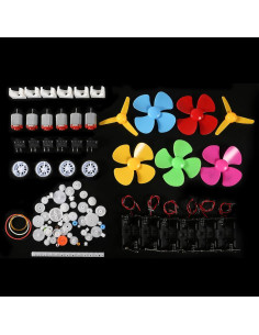 Kit de Motores de CC AEDIKO 3V-12V 25000RPM 6 Piezas 2