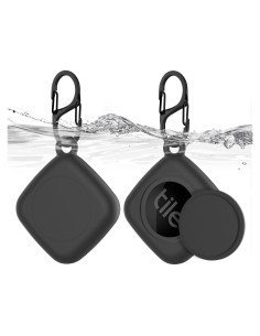 Funda de Silicona SGHLDE para Tile Mate 2022 IPX8 Negra