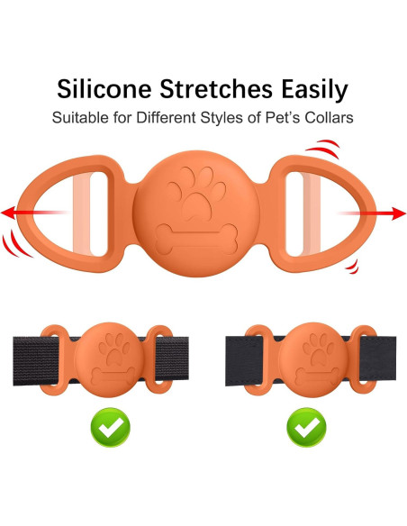 Funda Protectora Silicona para Collar de Mascota Vanjua