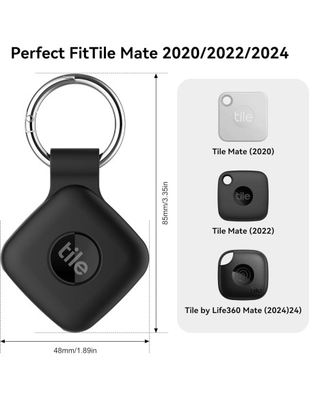 Funda de Silicona SkyArmor para Tile Mate 2024 - 2 Paquetes
