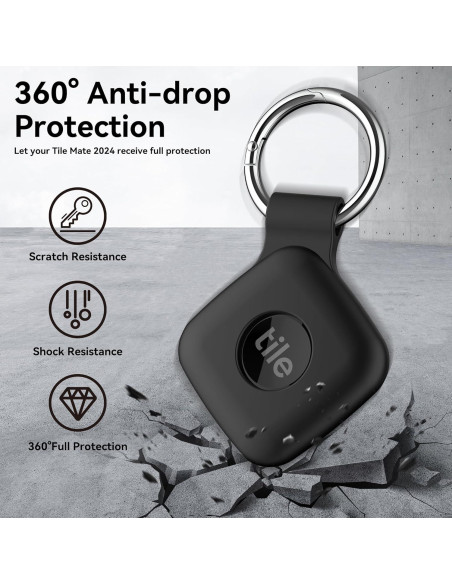 Funda de Silicona SkyArmor para Tile Mate 2024 - 2 Paquetes