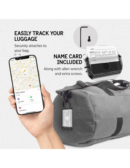 Etiqueta de Equipaje Pelican para AirTag - Resistente y Segura