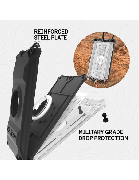 Etiqueta de Equipaje Pelican para AirTag - Resistente y Segura