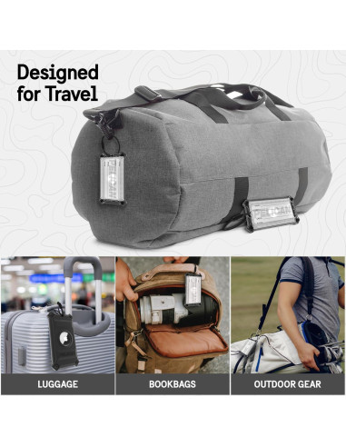 Etiqueta de Equipaje Pelican para AirTag - Resistente y Segura