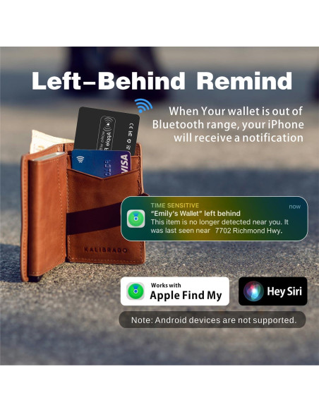 Localizador GPS Recargable DoHome CardFinder Impermeable