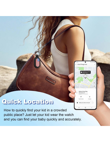 Funda Silicona Samsung Galaxy SmartTag2 2023 - 2 Pack Negro/Azul