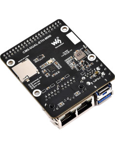 Placa Base Doble Ethernet Gigabit Coolwell CM5 - USB 3.0 2