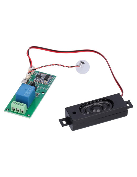 Módulo de Control de Voz Eujgoov 80 Comandos 3.6-30V DC