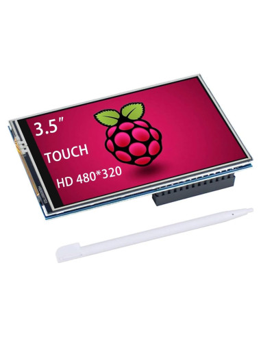 Pantalla Táctil TFT LCD 3.5" SuziePi 480x320 para Raspberry Pi