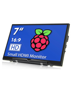 Monitor LCD 7" HAMTYSAN HDMI 800x480 para Raspberry Pi