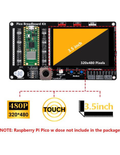 Módulo de Expansión GPIO GeeekPi con Pantalla 3.5" 2