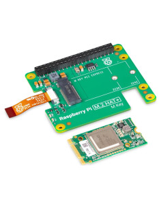Kit de IA Raspberry Pi M.2 HAT+ con Módulo Hailo AI