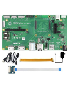 Placa IO Raspberry Pi Compute Module 4 XYGStudy con cables