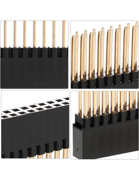 Header apilable hembra extra alta Frienda 8 pcs 2.54 mm