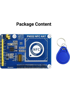 Módulo NFC Waveshare PN532 HAT para Raspberry Pi I2C/SPI 2