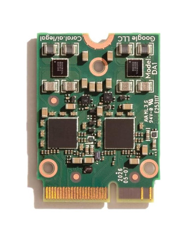 Coral M.2 Acelerador Dual Edge TPU Seeed Studio 0.05 kg