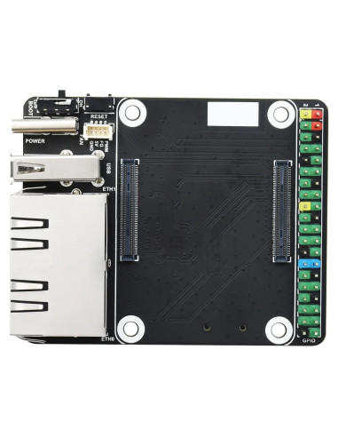 Placa Base Mini Dual Ethernet Gigabit Waveshare CM4 44.83g