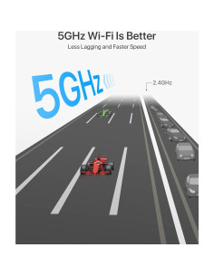 Adaptador WiFi USB Doble Banda BrosTrend AC5L 650Mbps Linux 2