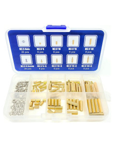 Kit de Separadores M2.5 114 pcs Micro Connectors Raspberry Pi