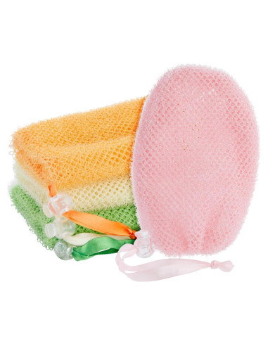 Bolsas de Malla para Jabón Juvale - Exfoliación 4 Colores