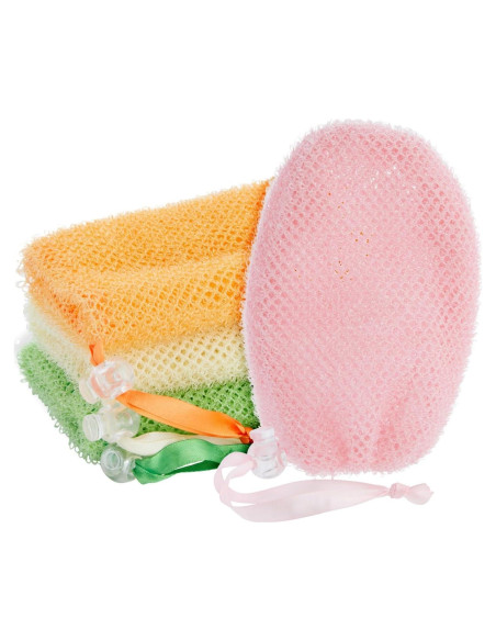Bolsas de Malla para Jabón Juvale - Exfoliación 4 Colores