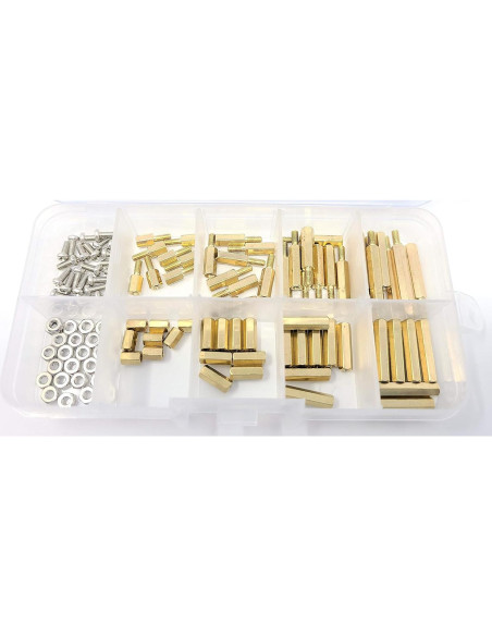 Kit de Separadores M2.5 114 pcs Micro Connectors Raspberry Pi