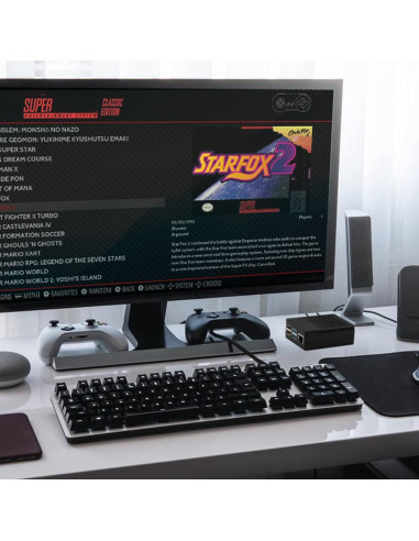 Caja Refrigeración iUniker para Raspberry Pi 4 con Ventilador 40mm