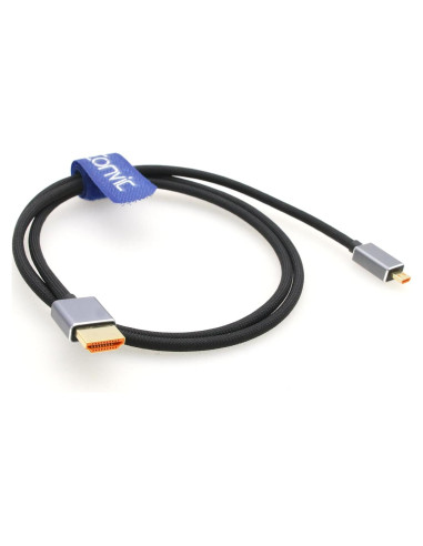 Cable HDMI 2.1 Eonvic Micro HDMI a HDMI 1M 48Gbps 4K