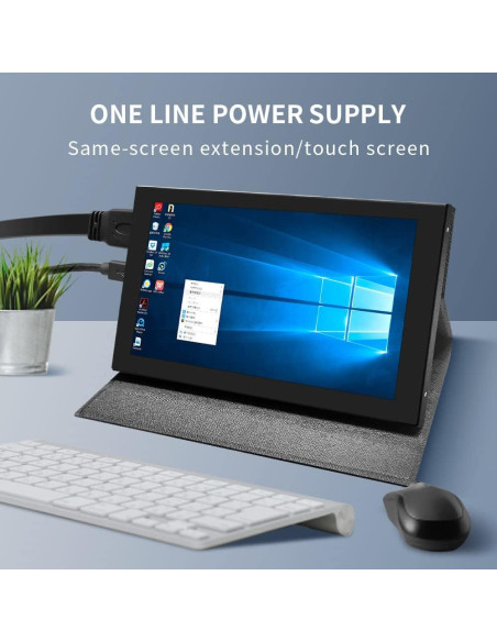 Monitor portátil 7" JLTTEK HDMI USB-C IPS 1024x600