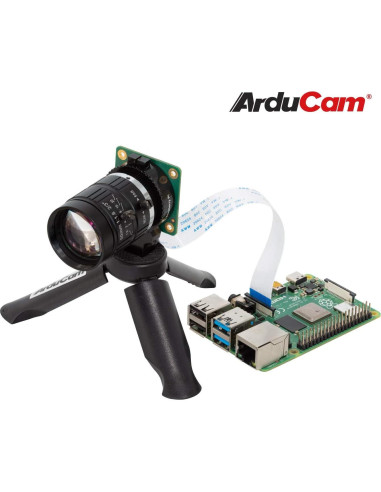 Lente Telefoto Arducam 50mm para Cámara Raspberry Pi HQ