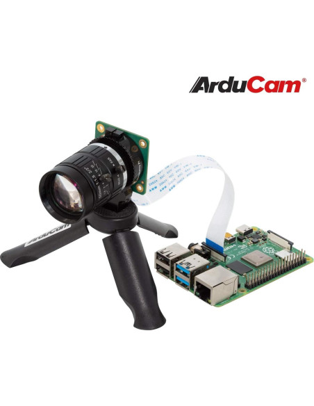 Lente Telefoto Arducam 50mm para Cámara Raspberry Pi HQ