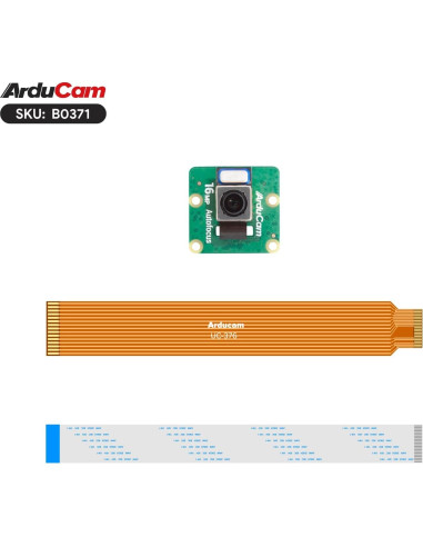 Cámara Arducam Hawkeye 64MP para Raspberry Pi con estuche