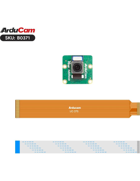 Cámara Arducam Hawkeye 64MP para Raspberry Pi con estuche