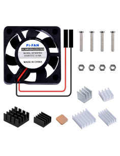 Ventilador GeeekPi 30x30mm DC 5V para Raspberry Pi 4 y 3