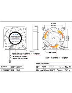 Ventilador GeeekPi 30x30mm DC 5V para Raspberry Pi 4 y 3 2