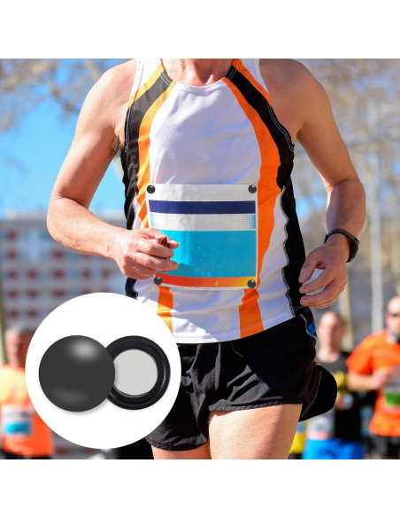 10 Pares de Clips Magnéticos BOXOB para Número de Carrera