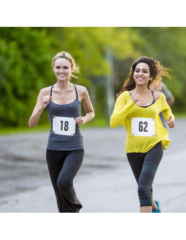 10 Pares de Clips Magnéticos BOXOB para Número de Carrera