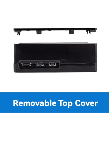 Funda TADA para Raspberry Pi 5 con Enfriador Activo Negro