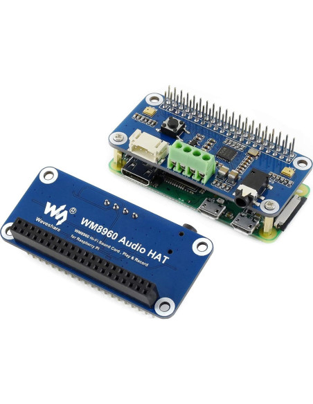 Tarjeta de Sonido HAT WM8960 para Raspberry Pi - Hi-Fi