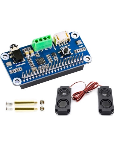 Tarjeta de Sonido HAT WM8960 para Raspberry Pi - Hi-Fi