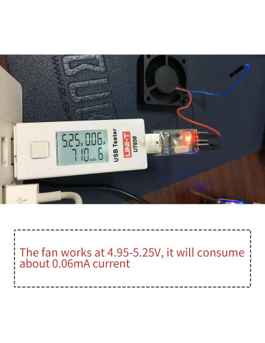 Ventilador PWM GeeekPi 40x40x10mm 2PCS 5V para Raspberry Pi