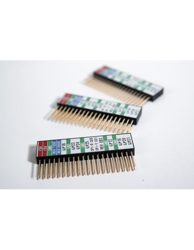 Encabezado apilable hembra 2x20 Ronmee para Raspberry Pi