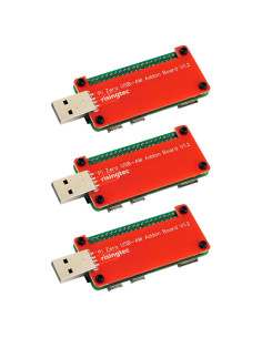 Placa de expansión USB Dongle Yddmyo para Raspberry Pi Zero (3 unidades)