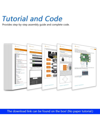 Kit Brazo Robot Freenove para Raspberry Pi 5/4B/3B+ - Metal