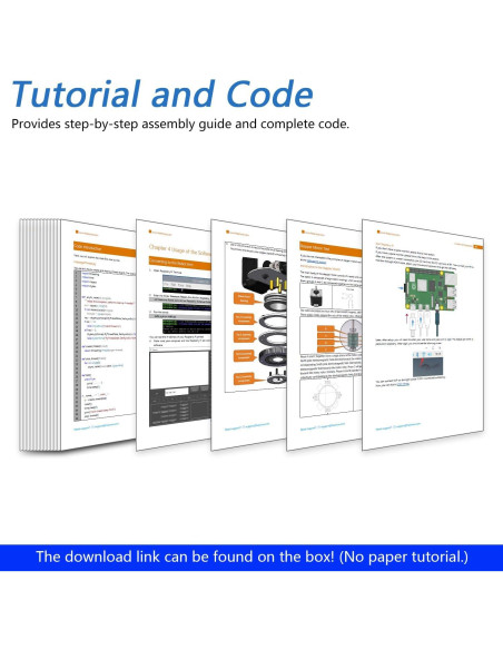 Kit Brazo Robot Freenove para Raspberry Pi 5/4B/3B+ - Metal