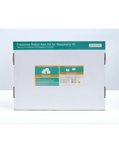 Kit Brazo Robot Freenove para Raspberry Pi 5/4B/3B+ - Metal